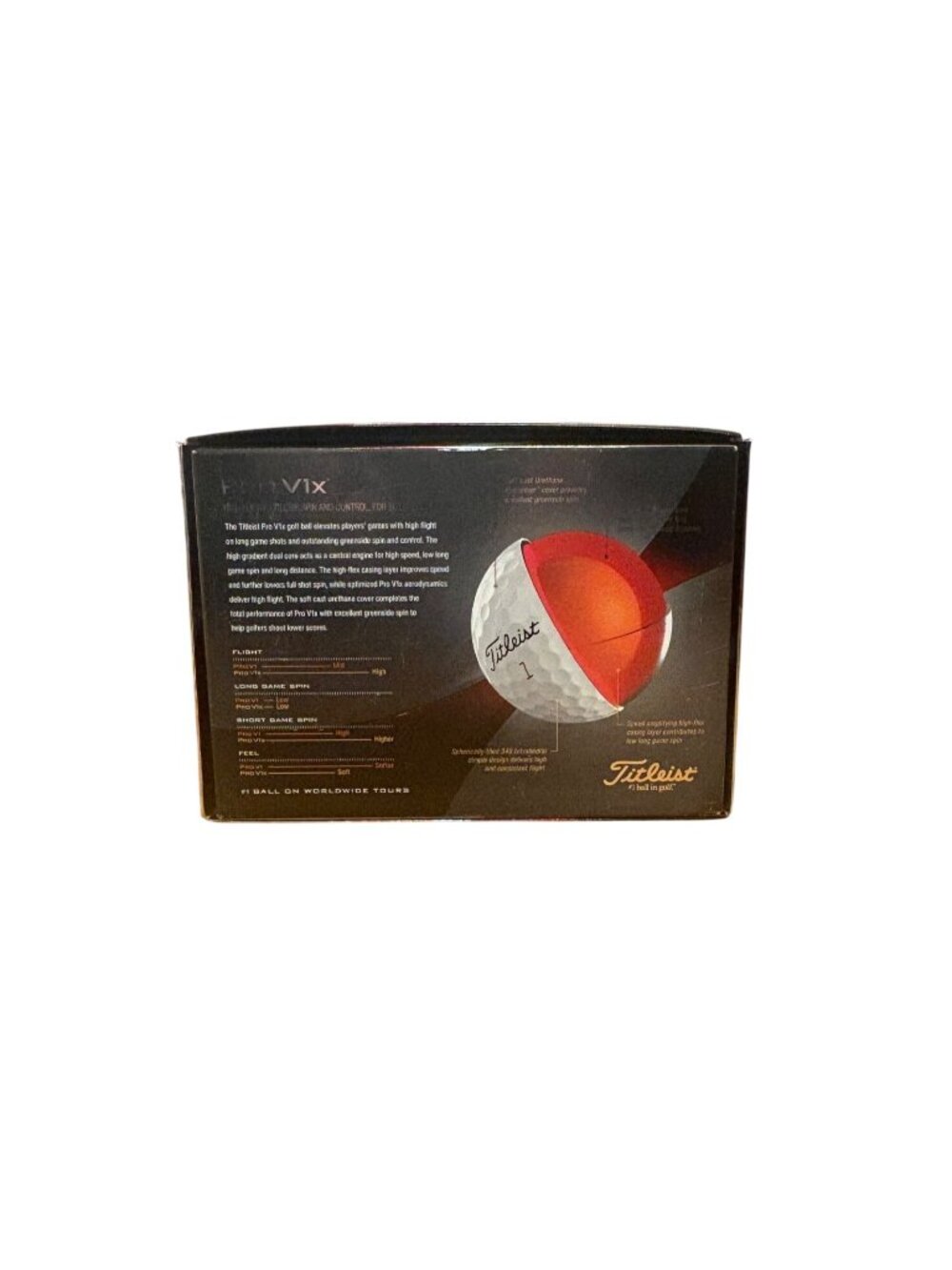 Titleist Pro V1x Golf Balls - T2048S - White (One Dozen) (1,2,3, & 4’s) Brand Ne - Picture 2 of 5